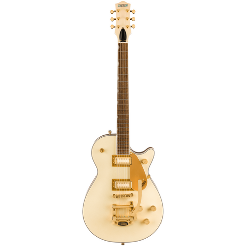 Gretsch Electromatic Pristine Ltd. Jet Single-Cut Electric Guitar w/ Bigsby, White Gold
