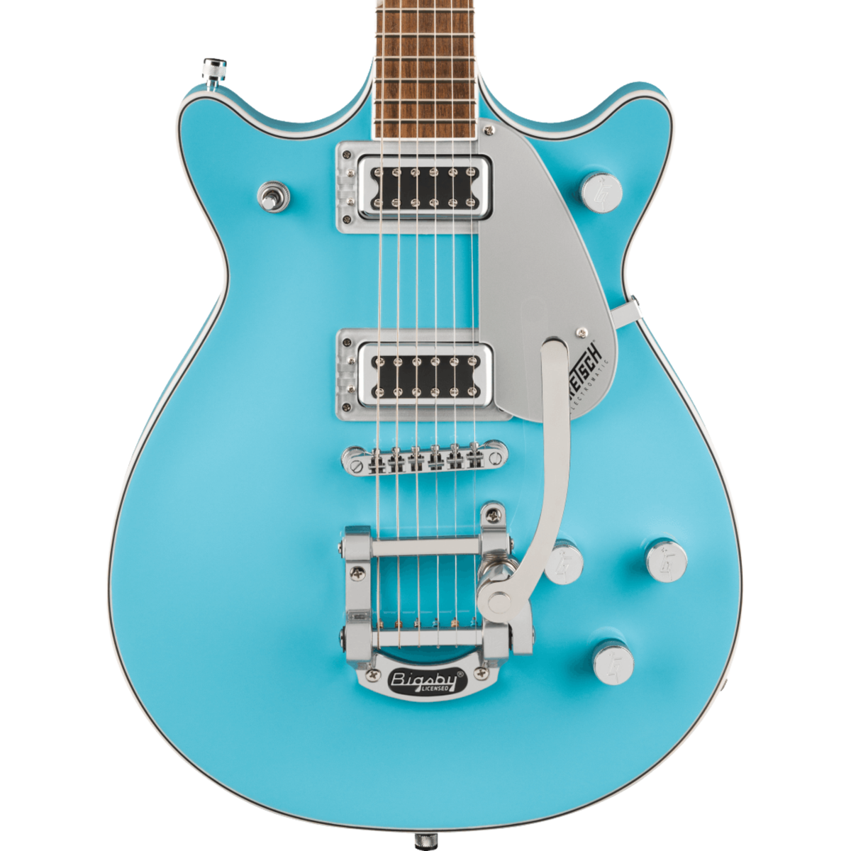 Gretsch G5232T Electromatic Double Jet FT w/ Bigsby Electric Guitar, Kailani Blue