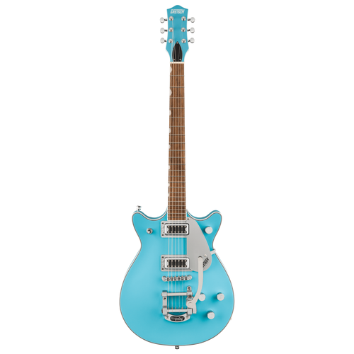 Gretsch G5232T Electromatic Double Jet FT w/ Bigsby Electric Guitar, Kailani Blue