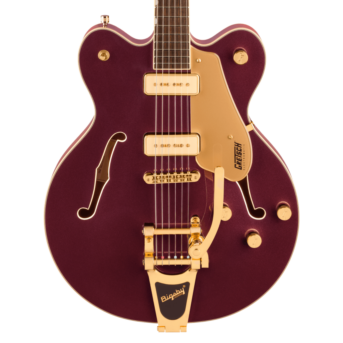 Gretsch Electromatic Pristine LTD Center Block Double-Cut w/Bigsby, Dark Cherry Metallic