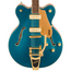 Gretsch Electromatic Pristine Ltd. Center Block Double-Cut Electric Guitar w/ Bigsby, Petrol