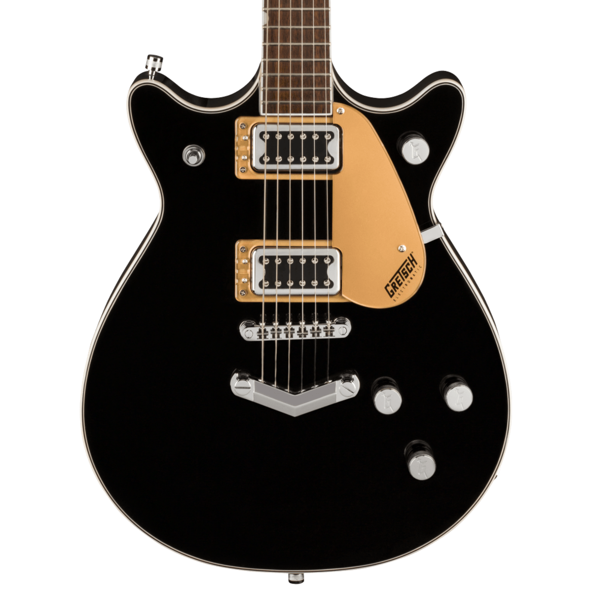 Gretsch G5222 Electromatic Double Jet BT Electric Guitar w/ V-Stoptail, Black