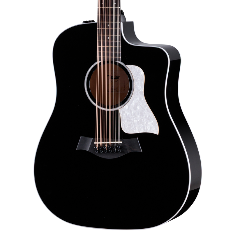 Taylor Somos 250ce Plus BLK Doce Doble Acoustic-Electric Guitar, Torrefied Spruce/Big Leaf Maple