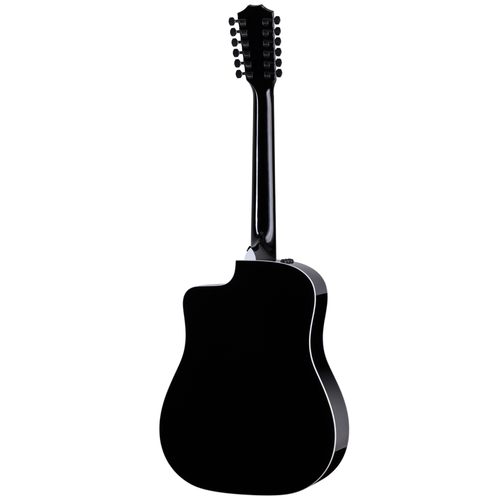 Taylor Somos 250ce Plus BLK Doce Doble Acoustic-Electric Guitar, Torrefied Spruce/Big Leaf Maple