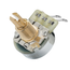 Emerson Custom 250K Premium Potentiometer, Short Split Shaft, Blender