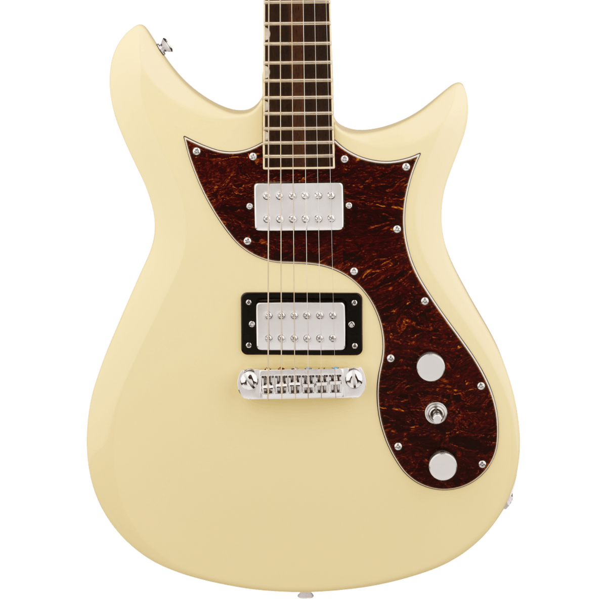 Gretsch Electromatic CVT Double-Cut Electric Guitar, Laurel Fingerboard, Vintage White