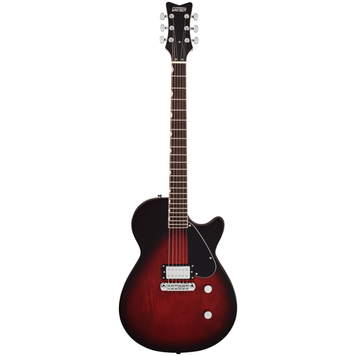 Gretsch Electromatic Jet Club 1 Pickup Electric Guitar, Claret Burst