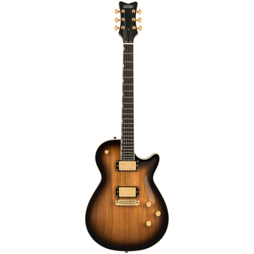 Gretsch Limited Edition Electromatic Black Limba Jet Electric Guitar, Ebony Fingerboard, Sunburst