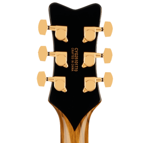 Gretsch Limited Edition Electromatic Black Limba Jet Electric Guitar, Ebony Fingerboard, Sunburst