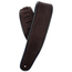 D'Addario Comfort Leather Reversible Suede Guitar Strap, Brown