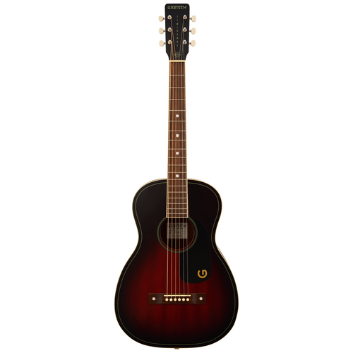 Gretsch Jim Dandy Parlor Acoustic Guitar, Deep Cherry Burst