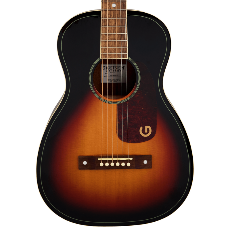 Gretsch Jim Dandy Parlor LTD Solid Top Acoustic Guitar, Walnut Fingerboard, Heritage Burst