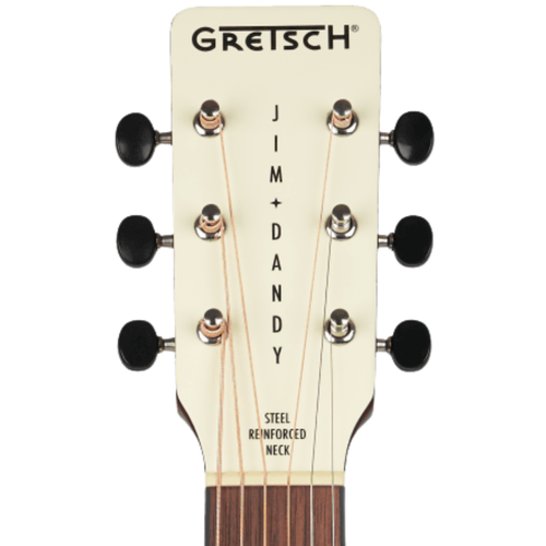 Gretsch Limited Edition Jim Dandy Parlor Acoustic Guitar, Vintage White