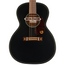 Gretsch Deltoluxe Concert Acoustic Guitar, Walnut Fingerboard, Black Top
