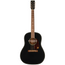 Gretsch Deltoluxe Dreadnought Acoustic Guitar, Walnut Fingerboard, Black Top