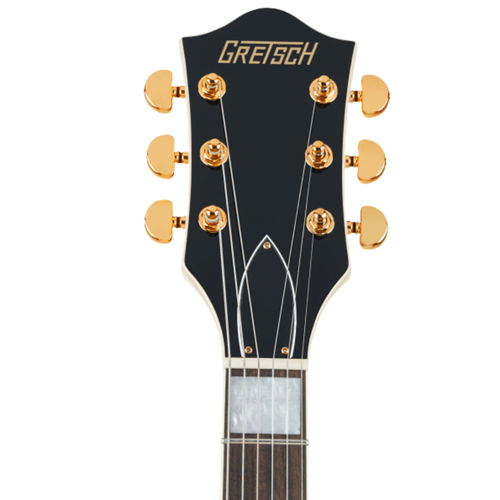 Gretsch LTD G2655TG Streamliner Center Block Jr. Semi-Hollow Electric Guitar, Vintage White