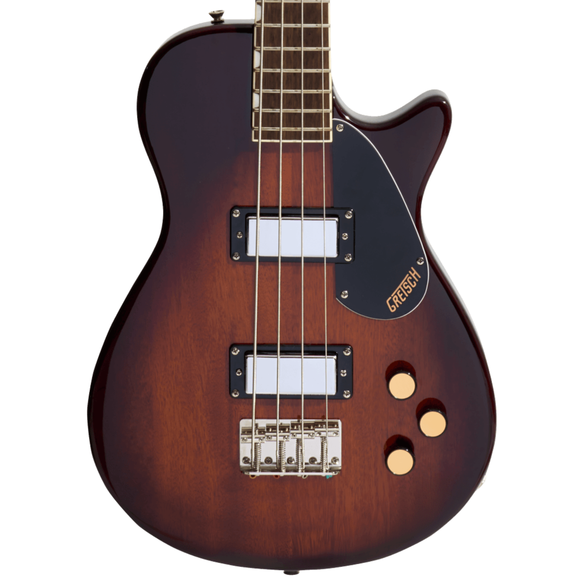 Gretsch Streamliner Jet Club Bass Guitar, Laurel Fingerboard, Havana Burst