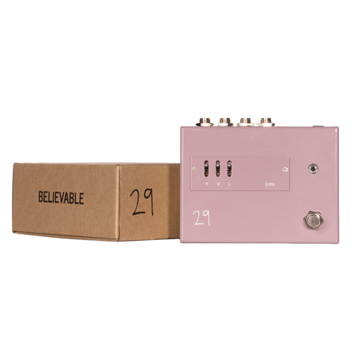 29 Pedals Limited Edition EUNA Elite Unity Amplifier Effect Pedal, Cru 29 Pedals Limited Edition EUNA Elite Unity Amplifier Effect Pedal, Cru