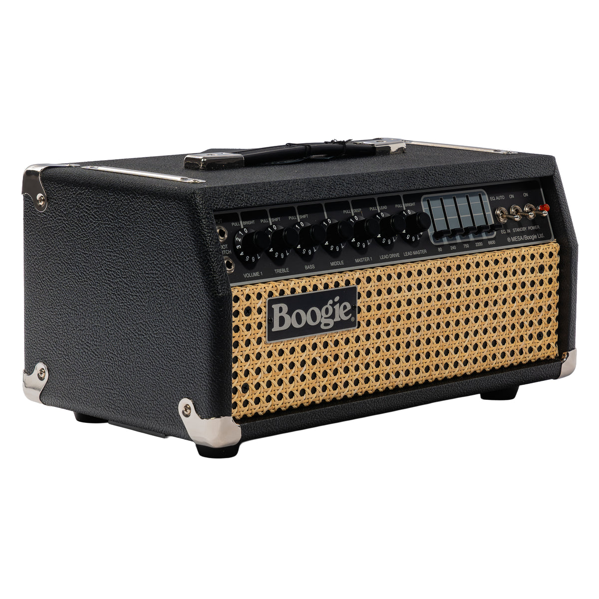 Mesa Boogie Mark IIC+ HRG Tube Amplifier Head, Black Bronco/Wicker Grille