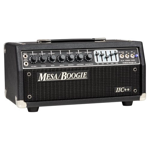Mesa Boogie Limited Edition Mark IIC++ Tube Guitar Amplifier Head, Black Bronco/Black Grille