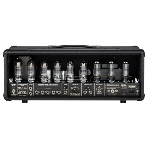 Mesa Boogie 90s Triple Rectifier Standard Guitar Amplifier Head, Black Bronco