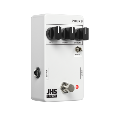 JHS Pedals 3 Series PHERB Reverb Phaser Effect Pedal