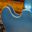 1966 Gibson EB-2D Bass Guitar, Sky Blue Burst Refin w/ HSC - Used