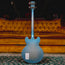 1966 Gibson EB-2D Bass Guitar, Sky Blue Burst Refin w/ HSC - Used