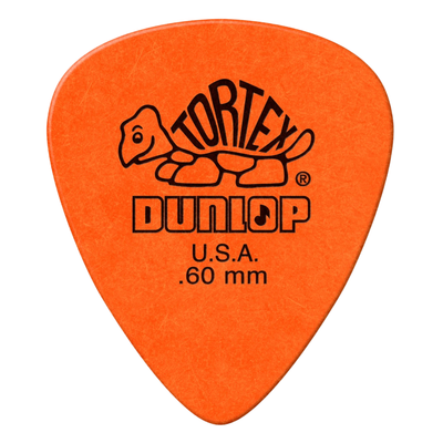 Dunlop .60mm Tortex Standard Pick, 72 Pack