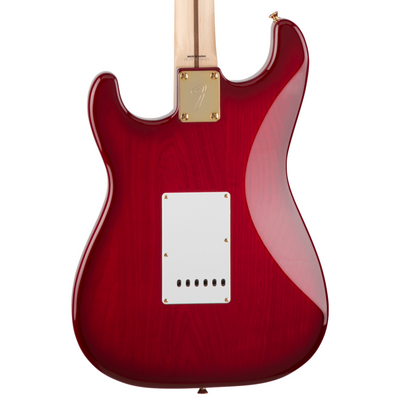Fender Richie Kotzen Stratocaster Electric Guitar, Maple Fingerboard, Transparent Red Burst