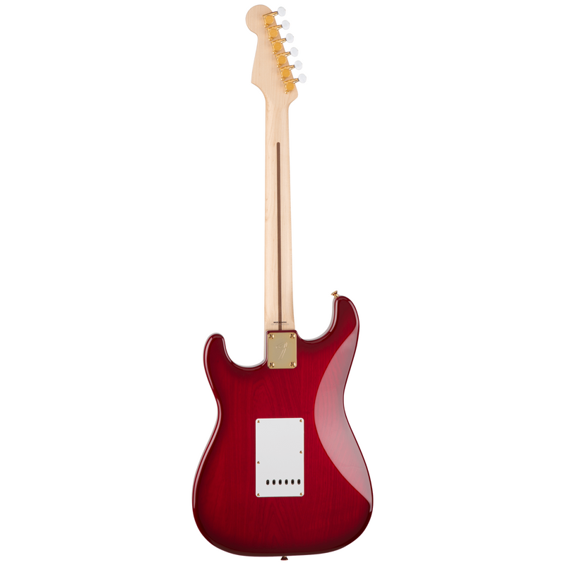 Fender Richie Kotzen Stratocaster Electric Guitar, Maple Fingerboard, Transparent Red Burst