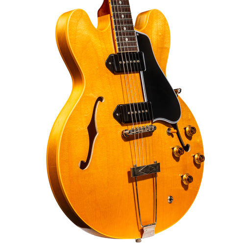 Gibson Custom Shop 1959 ES-330 Reissue Hollowbody Electric Guitar, Vintage Natural