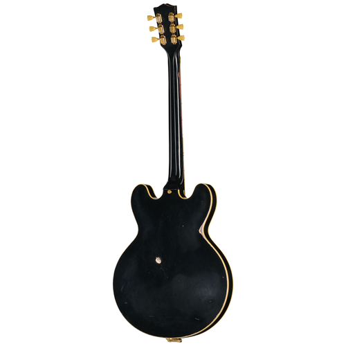 Gibson Custom Shop 1959 ES-345 Reissue Electric Guitar w/ Bigsby, Heavy Aged Ebony