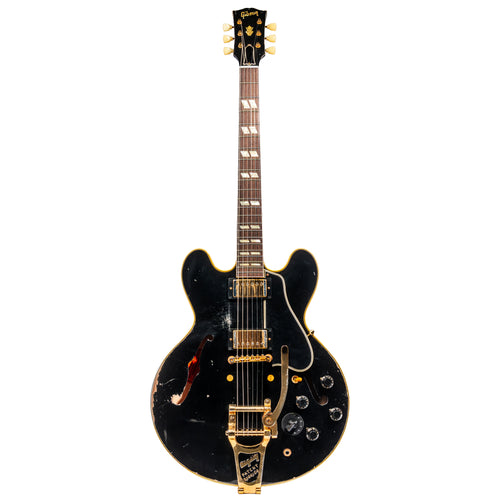 Gibson Custom Shop 1959 ES-345 Reissue Electric Guitar w/ Bigsby, Heavy Aged Ebony