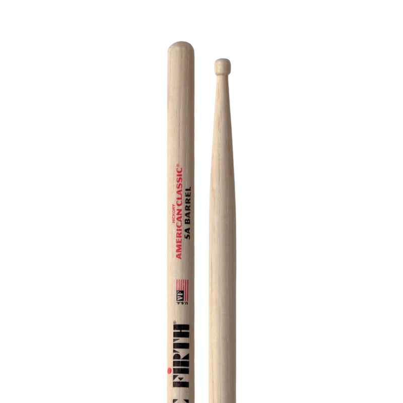 Vic Firth 5A American Classic Wood Barrel Tip Drumsticks