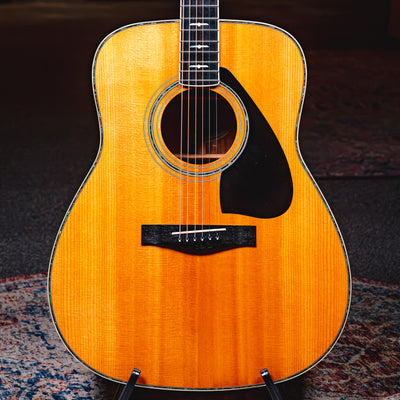 1980s Yamaha FG460S Acoustic Guitar, Rosewood Fingerboard, Natural w/ OHSC - Used