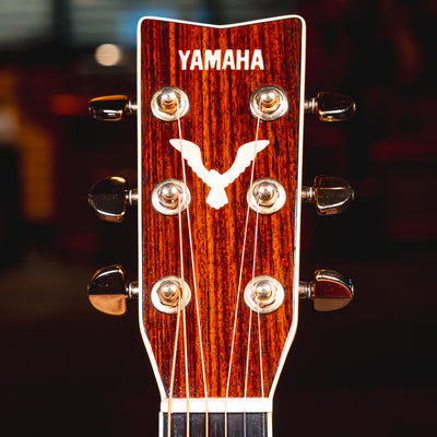 1980s Yamaha FG460S Acoustic Guitar, Rosewood Fingerboard, Natural w/ OHSC - Used