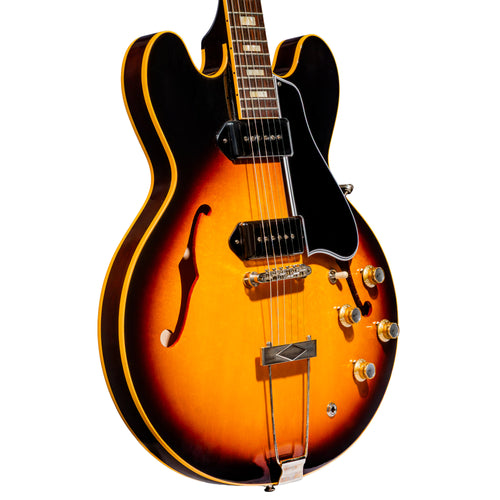 Gibson Custom Shop 1962 ES-330 Reissue Hollowbody Electric Guitar, Vintage Burst