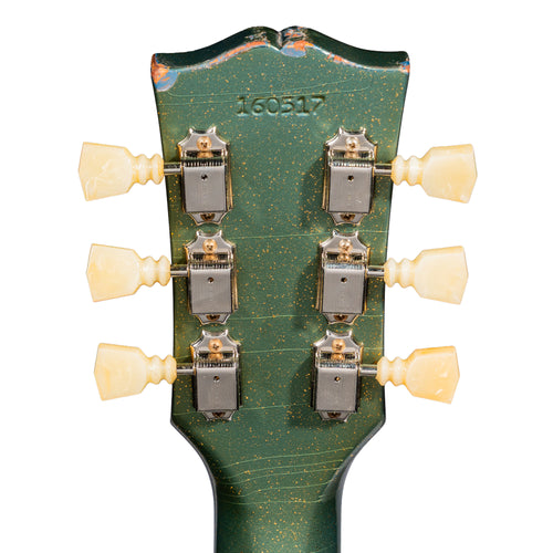 Gibson Custom Shop 1964 ES-335 Semi-Hollow Electric Guitar, Light Aged Pelham Blue Sparkle