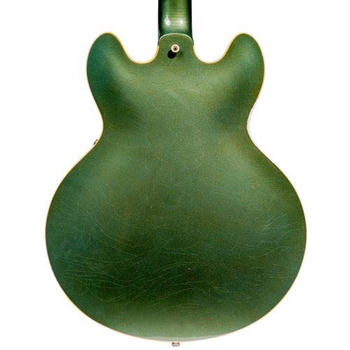 Gibson Custom Shop 1964 ES-335 Semi-Hollow Electric Guitar, Light Aged Pelham Blue Sparkle