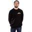 Russo Music Crew Neck Sweatshirt, Red and Cream on Black