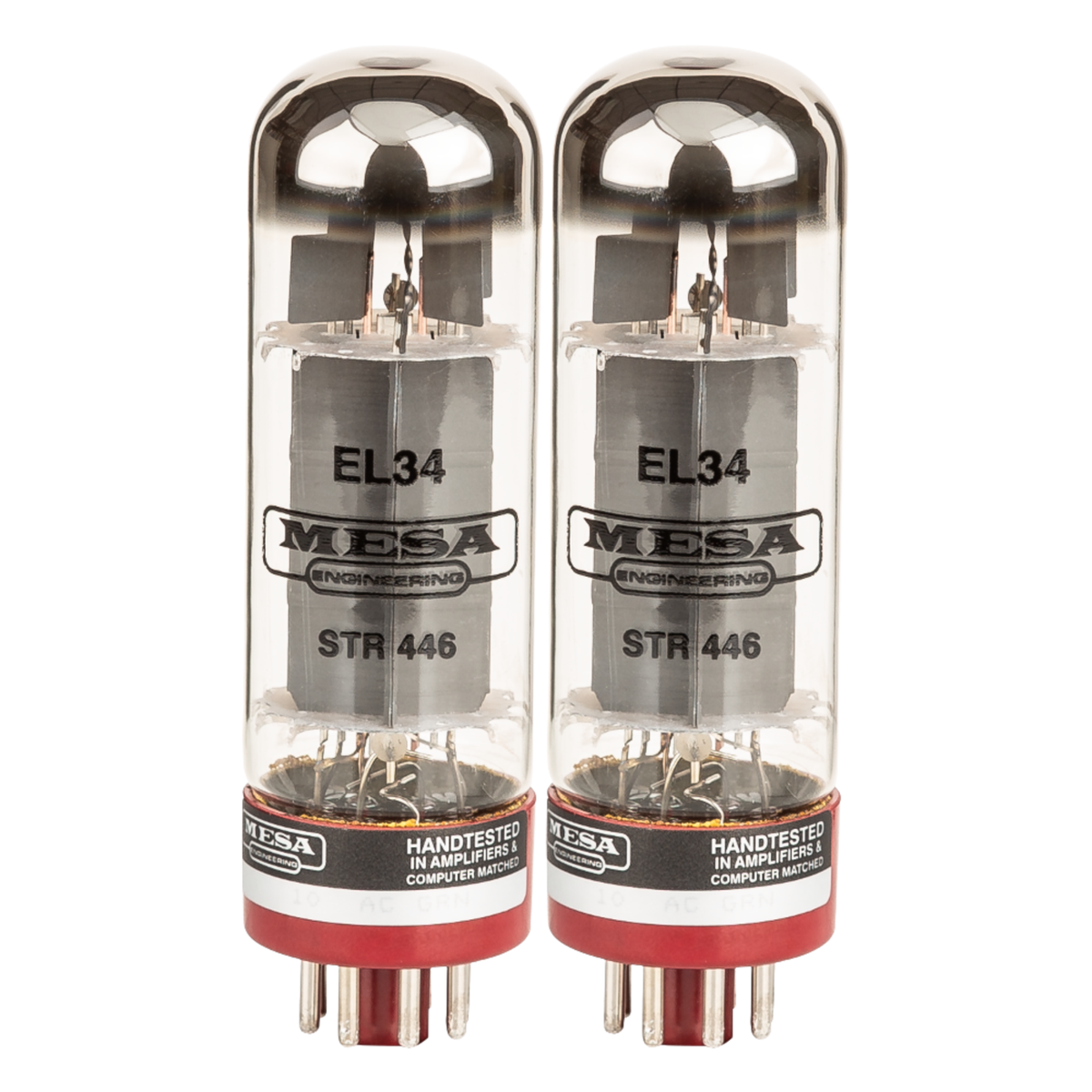 Mesa Boogie EL-34 STR 446 Power Tube Set, Matched Pair