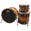 DW Collectors Series 3-Piece Maple Exotic Shell Pack Drum Kit, Fullerton Burst