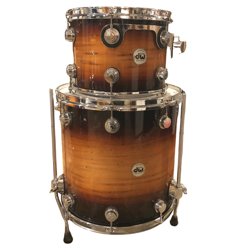 DW Collectors Series 3-Piece Maple Exotic Shell Pack Drum Kit, Fullerton Burst