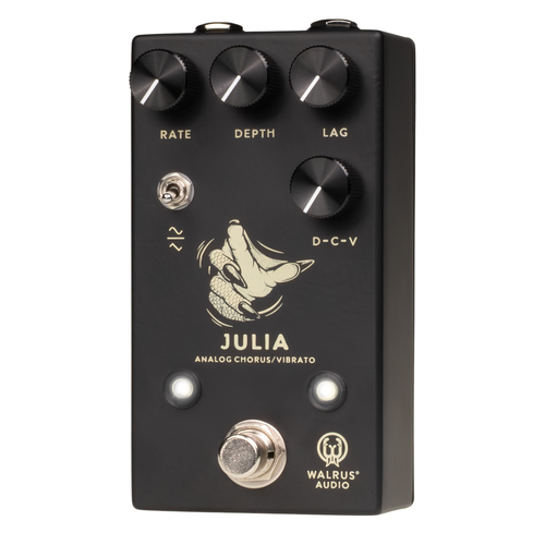 Walrus Audio Julia Chorus/Vibrato V2 Effect Pedal, Black
