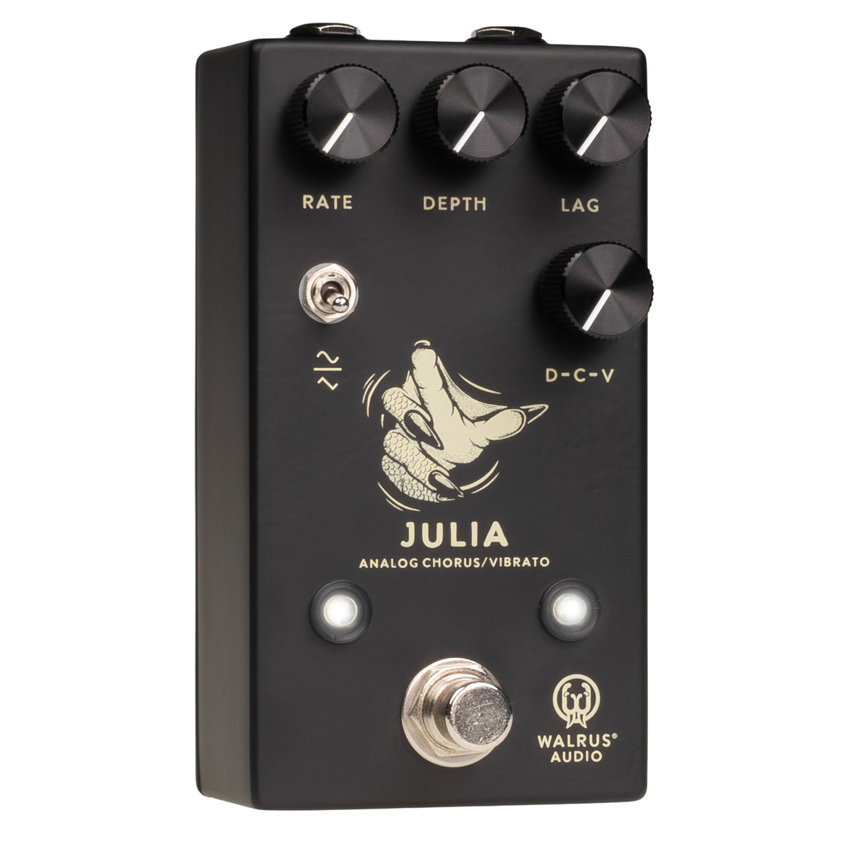 Walrus Audio Julia Chorus/Vibrato V2 Effect Pedal, Black