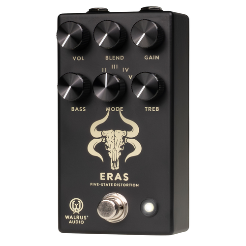 Walrus Audio Eras Five-State Distortion Effect Pedal, Black