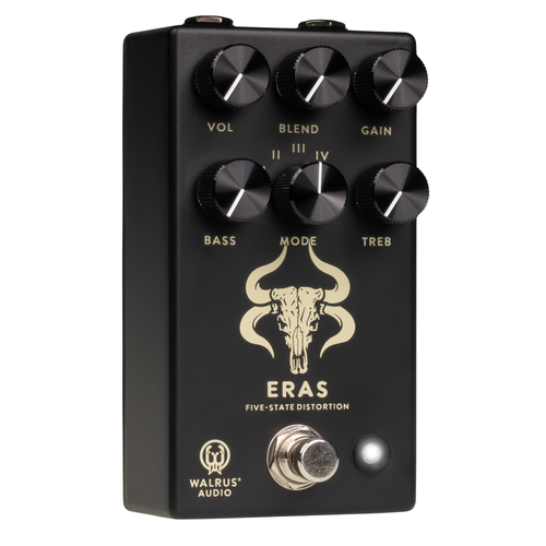 Walrus Audio Eras Five-State Distortion Effect Pedal, Black