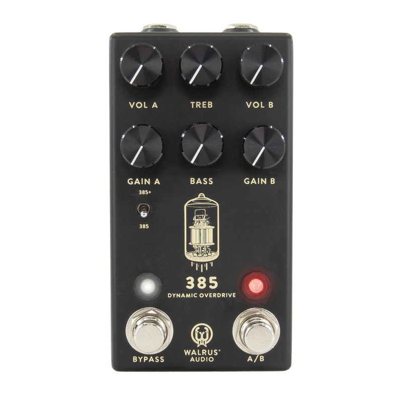 Walrus Audio 385 Overdrive MKII Effect Pedal, Black