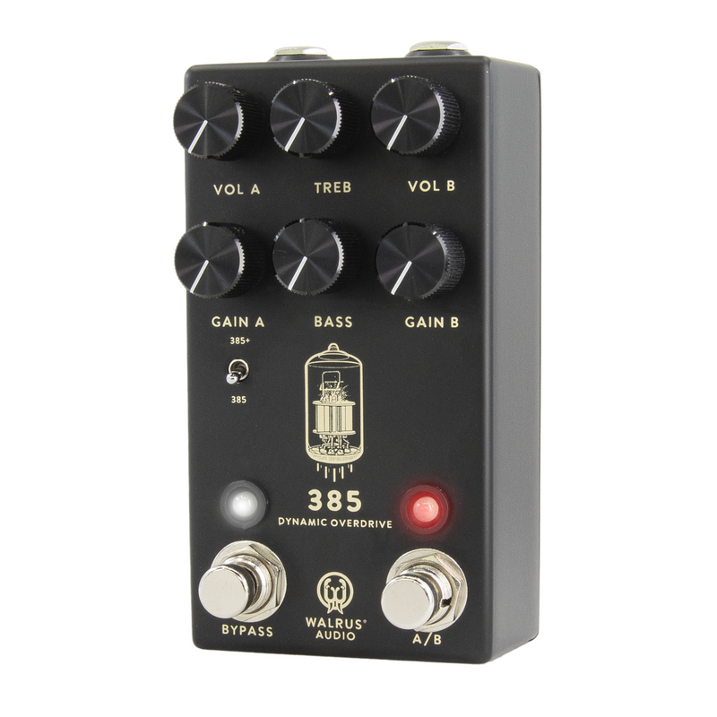 Walrus Audio 385 Overdrive MKII Effect Pedal, Black